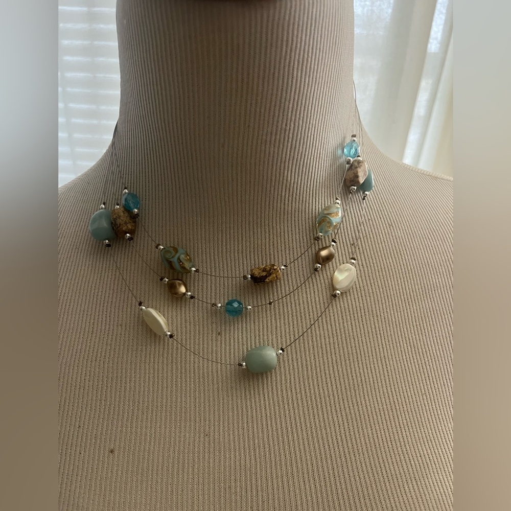 Brand new beautiful beaded hand crafted necklace with bracelet
